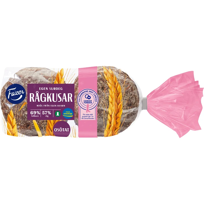 Rågkusar 6-p 338g Fazer