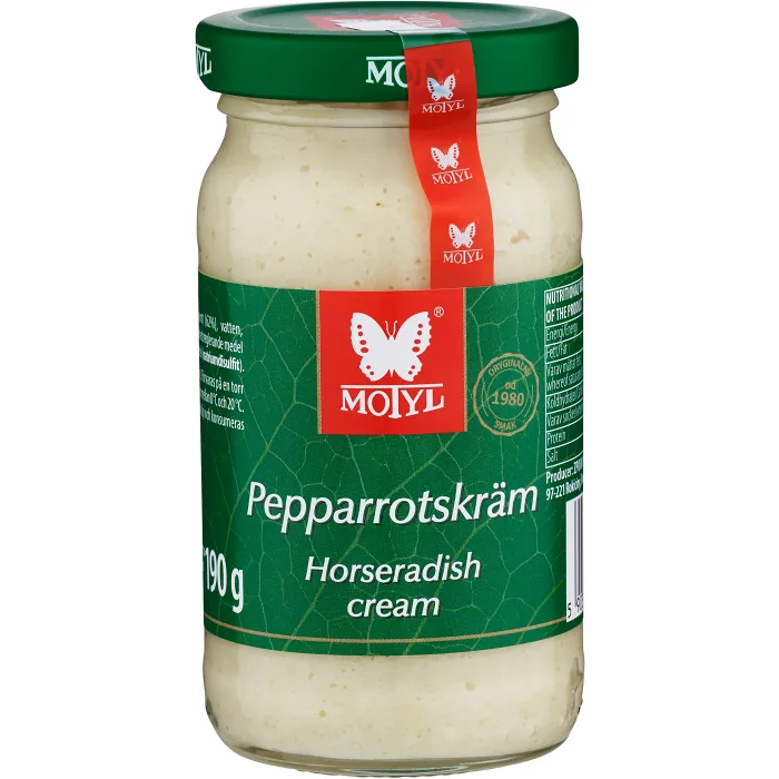 Pepparrotskräm Stark 185g Motyl