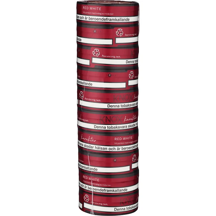 Red White Stock Knox