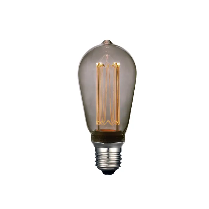 LED Dekorationsbelysning ST64 E27 100lm 3-stegs ICA