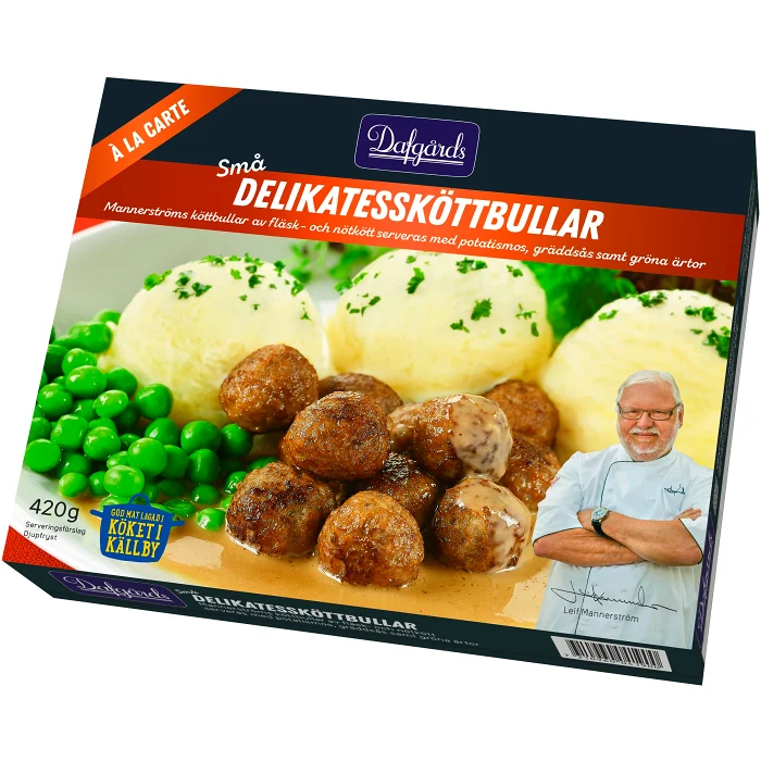Delikatessköttbullar små 420g Dafgårds