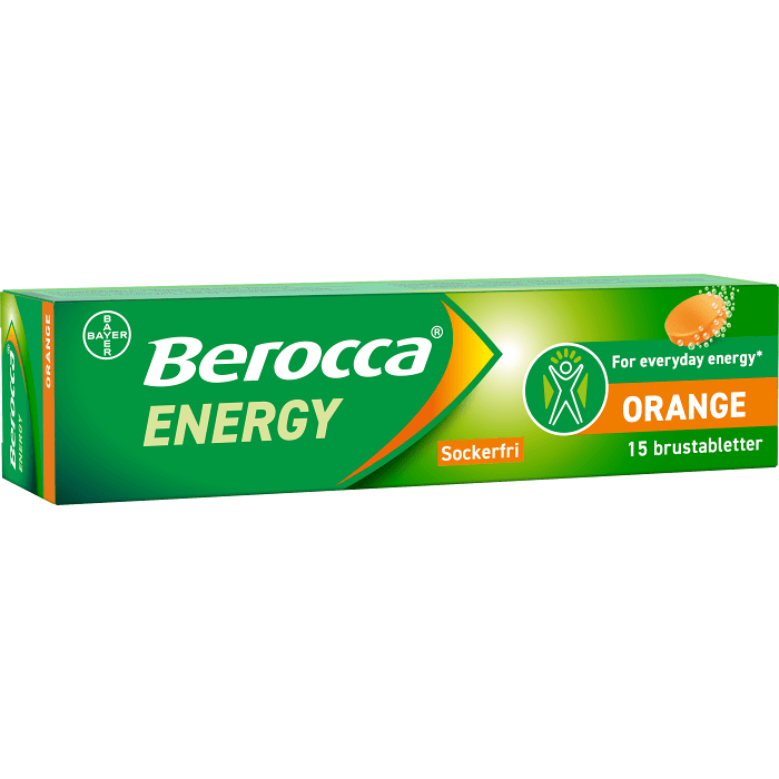 Berocca Energy Orange Kostillskott liten 15st Berocca