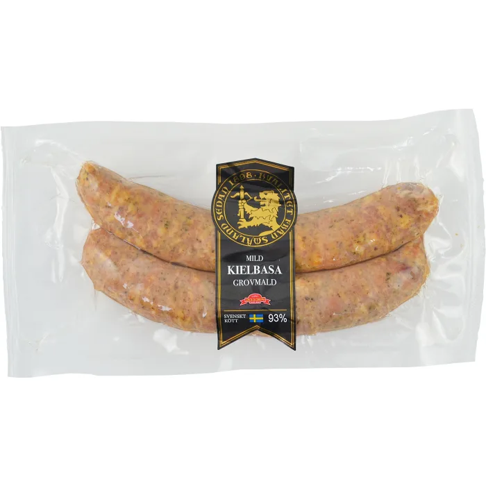 Kryddkorv Kielbasa 93% Kötthalt 230g Hirschmans Charkuteri
