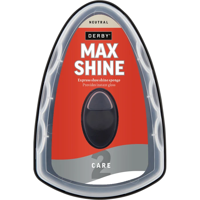MAX Shoe Shine Black Derby