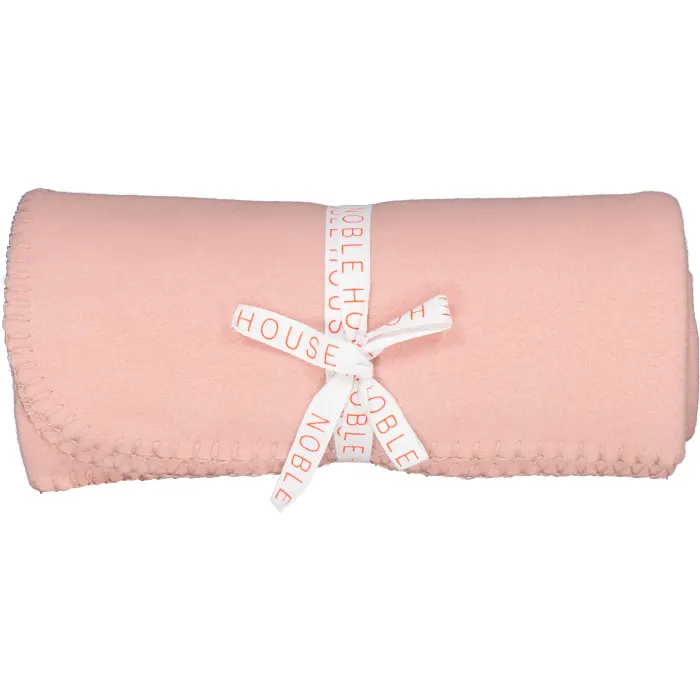 Fleecepläd Sanna rosa 125x150cm