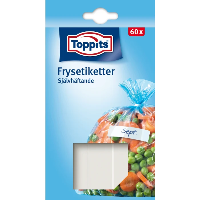 Frysetiketter 60st Toppits