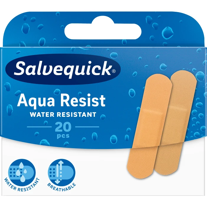 Vattenresistenta Medium Plåster 20-p Salvequick