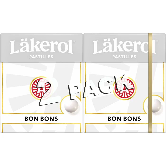Halstabletter BonBons 2-p 50g Läkerol