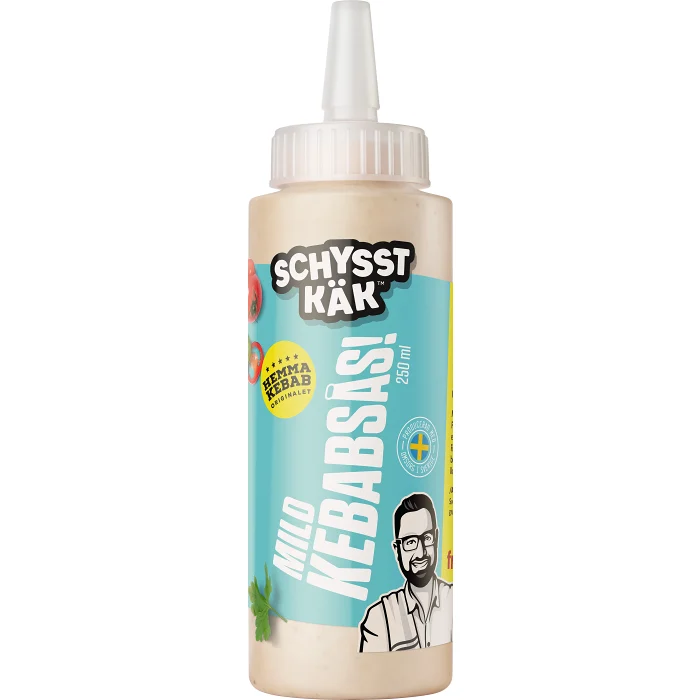 Kebabsås Mild 250g Schysst käk