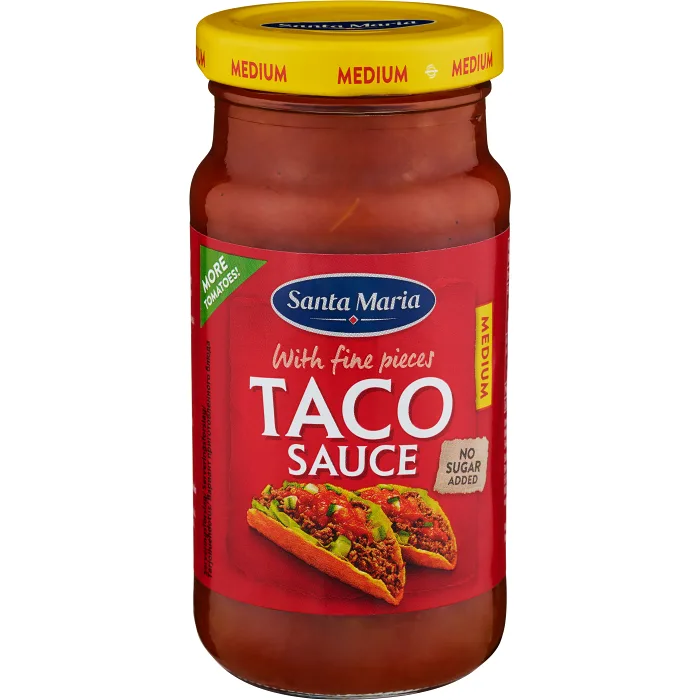 Taco sauce Medium 230g Santa Maria