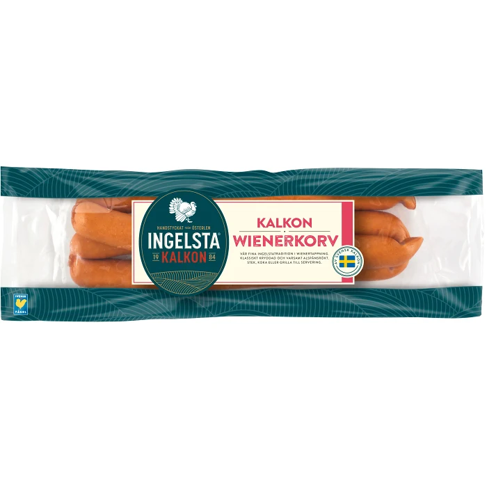 Wienerkorv Kalkon 300g Ingelsta kalkon