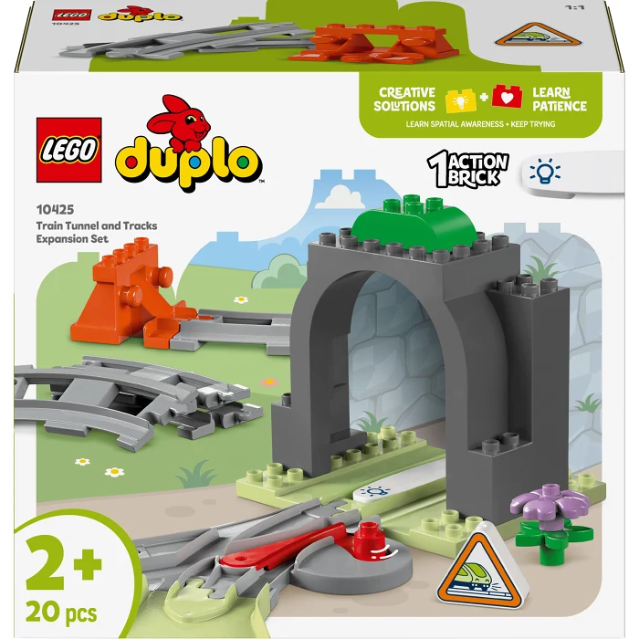 LEGO Duplo Tågtunnel och spår - Expansionsset 10425