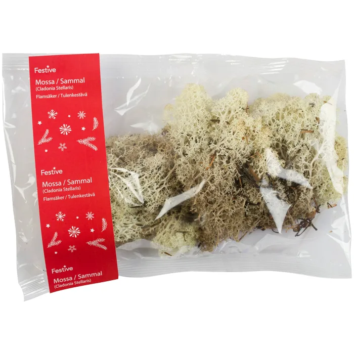 Mossa Grå Flamsäker 40g Festive