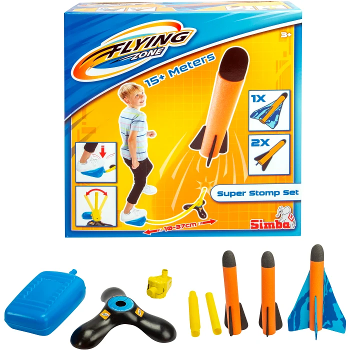 Raket och flygplansset Simba