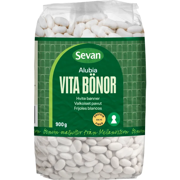 Vita Bönor 900g Sevan