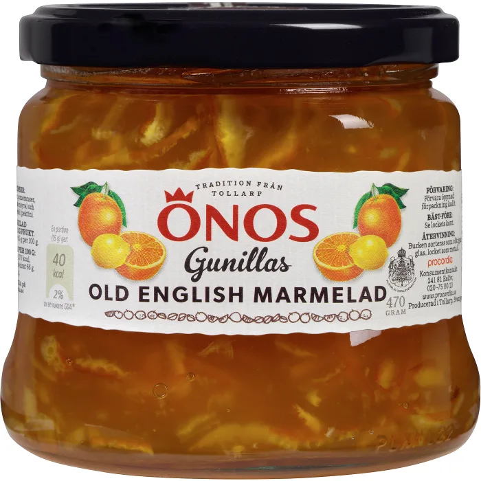 Marmelad Old English 470g Önos