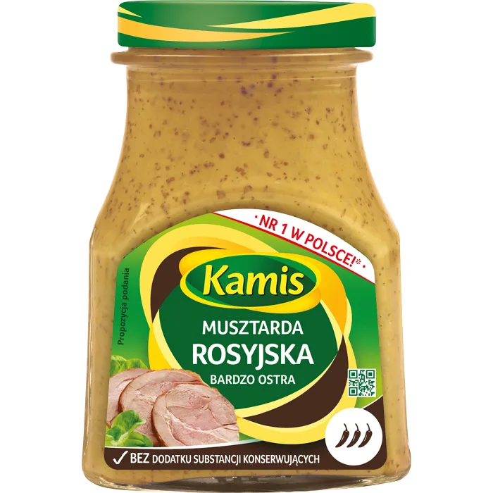 Senap Rysk 185g Kamis