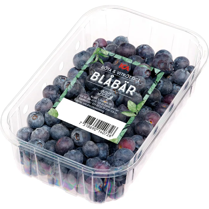 Blåbär 300g Klass 1 ICA