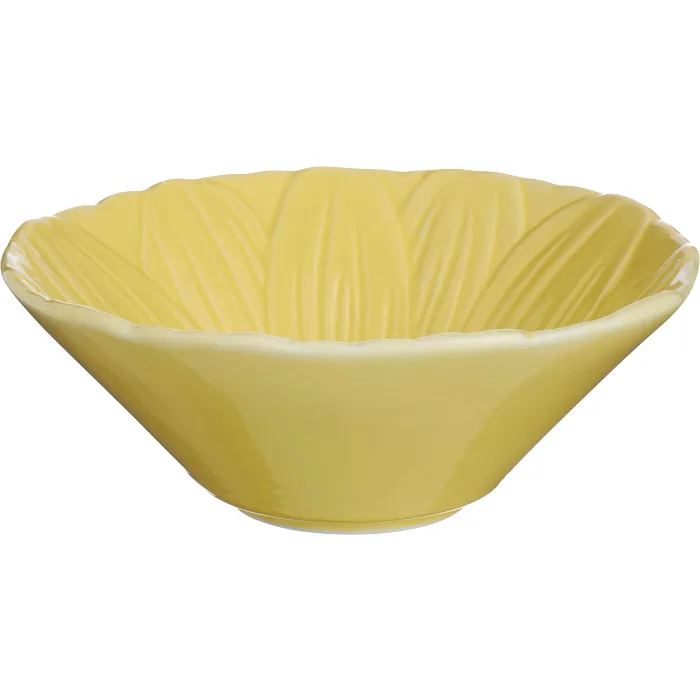 Skål Fantastic flower gul 13cm ICA