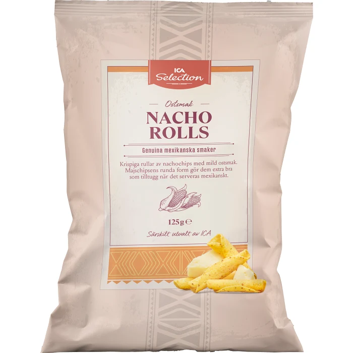 Nachorolls Cheese 125g ICA Selection