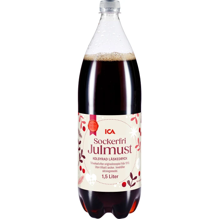 Läsk Julmust Sockerfri  1.5l ICA