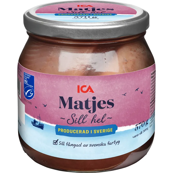 Matjessill hel 570g ICA