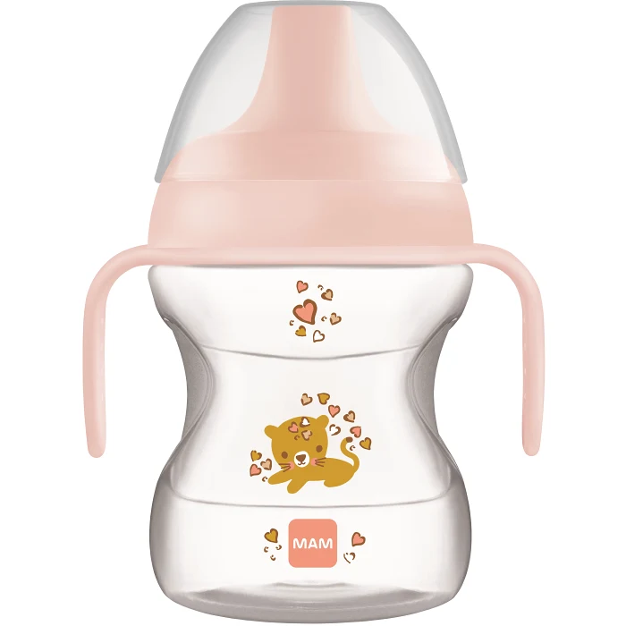 Pipmugg med handtag Blandade färger 6m+ MAM