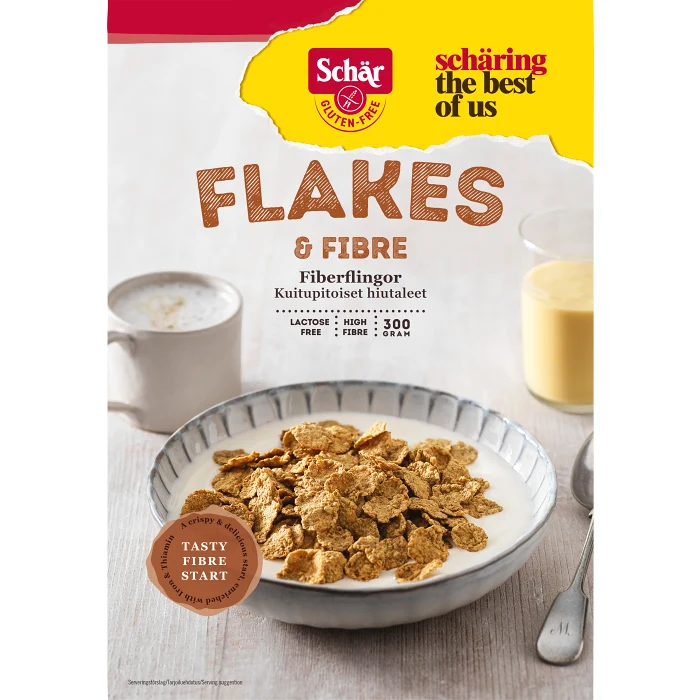 Flakes & Fibre 300g glutenfri Schär