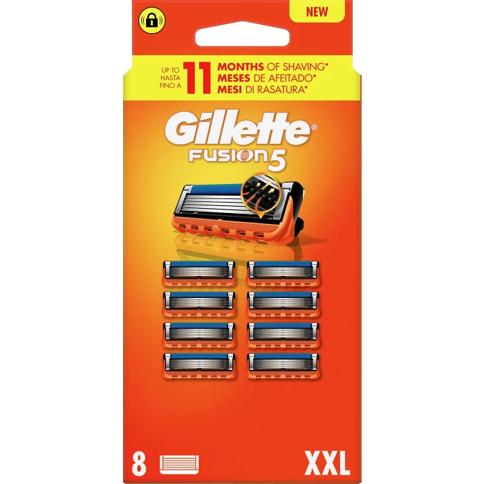 Rakblad Fus Base 8 Styck Gillette