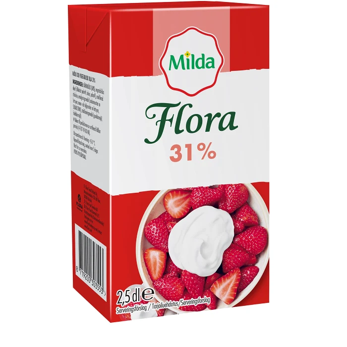 Gräddalternativ Visp 31% 250ml Flora