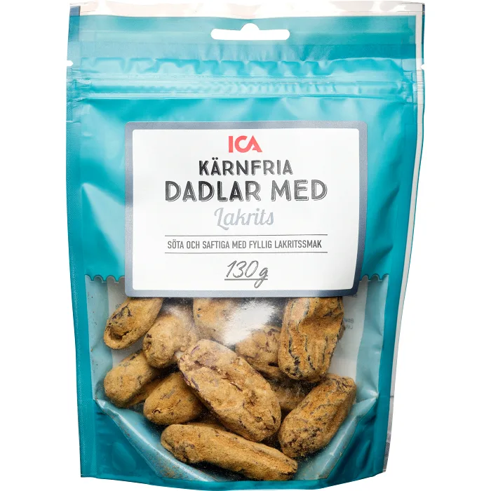 Dadlar Lakrits 130g Klass 1 ICA