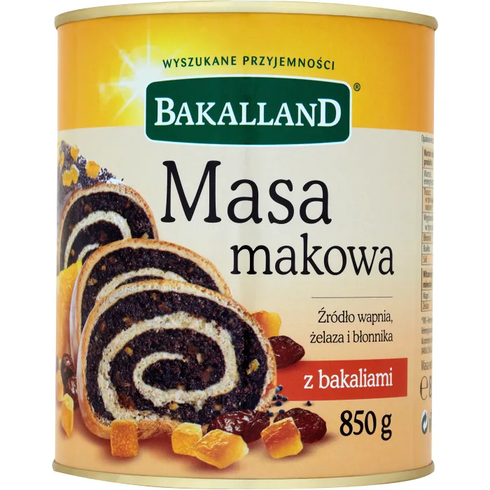 Vallmofyllning 850g Bakalland