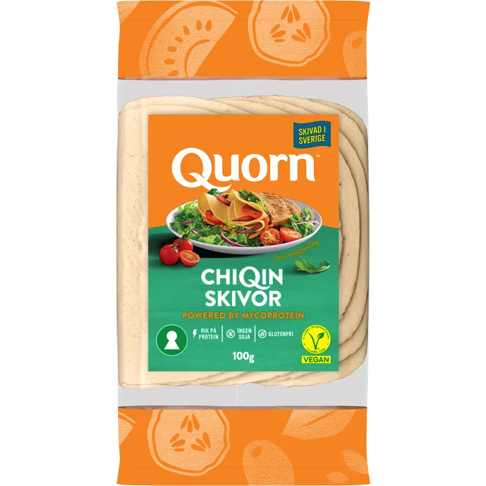 Veganskivor ChiQi 100g Quorn