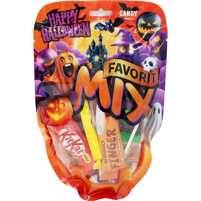 Godis Favoritmix Halloween 140g Hultén