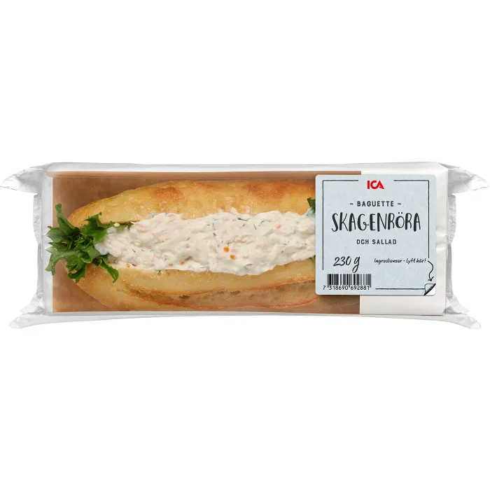 Baguette Skagenröra 220g ICA