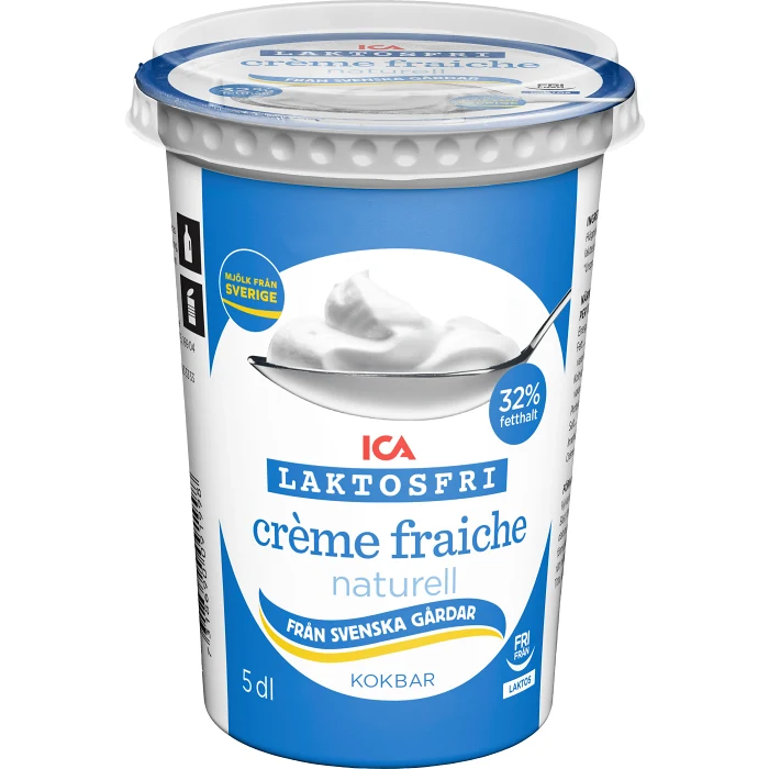 Crème fraiche Laktosfri 32% 5dl ICA