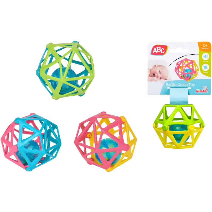 Mjuk Greppboll 8cm ABC