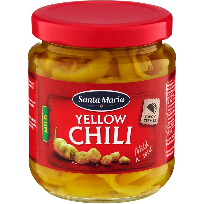 Yellow chili Mild 215g Santa Maria
