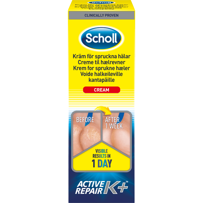 Fotvård Kräm för spruckna hälar 60ml 1-p Scholl