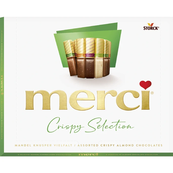 Chokladask Finest selection Grön 250g Merci