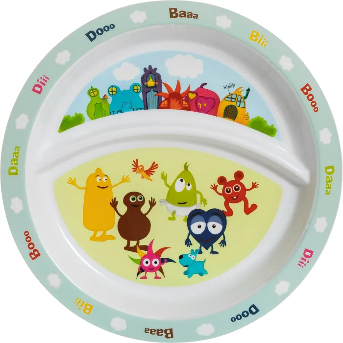 Sektionstallrik Babblarna