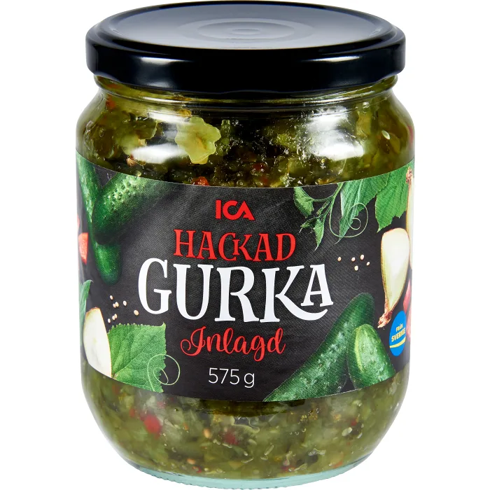 Hackad Gurka 575g ICA
