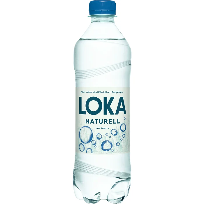 Vatten Kolsyrad Naturell 50cl Loka