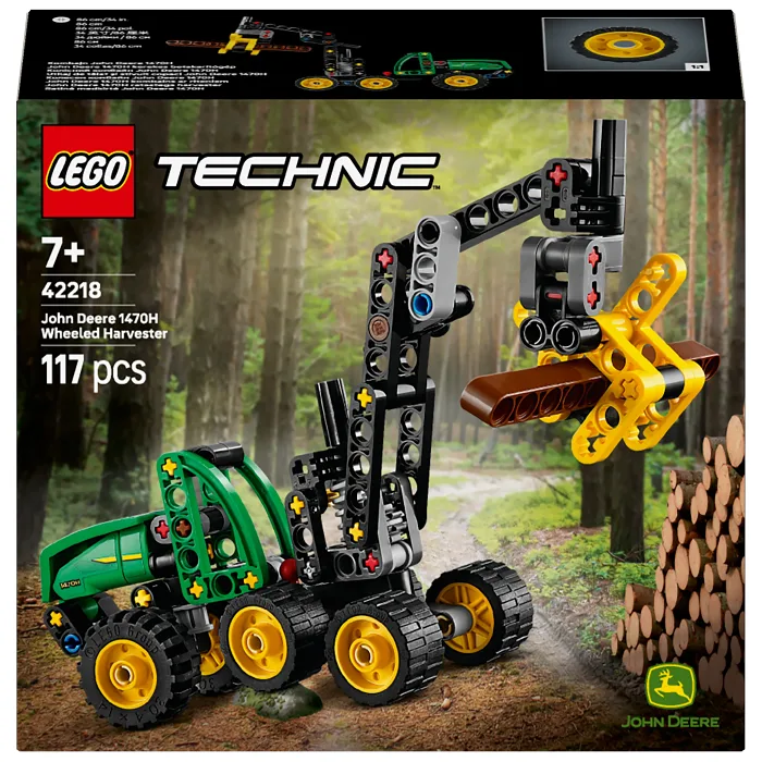 LEGO Technic John Deere 1470H skogsmaskin 42218