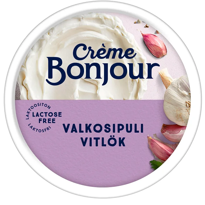 Färskost Vitlök laktosfri 200g Creme Bonjour