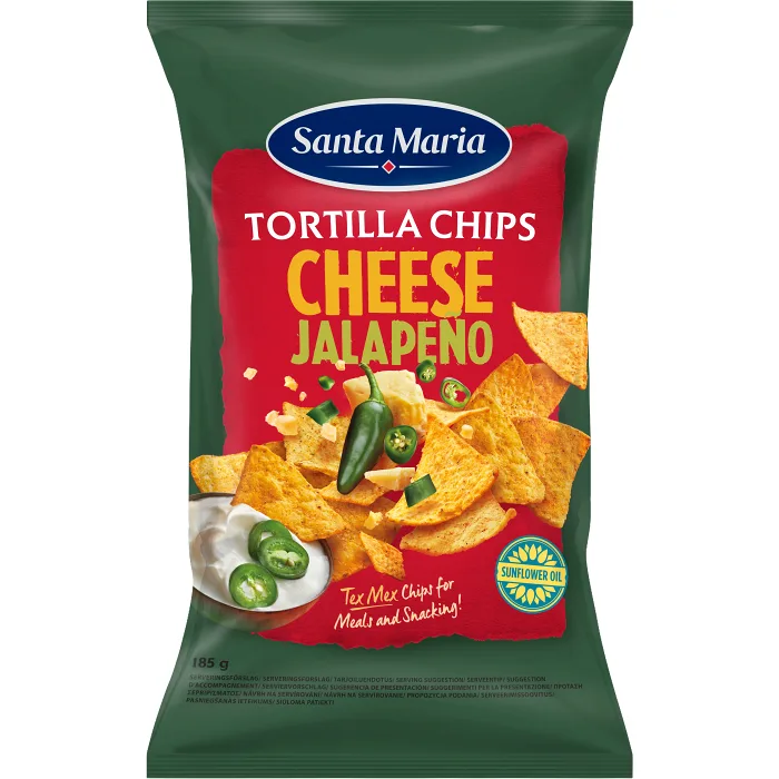 Tortilla Chips Che 185g Santa Maria
