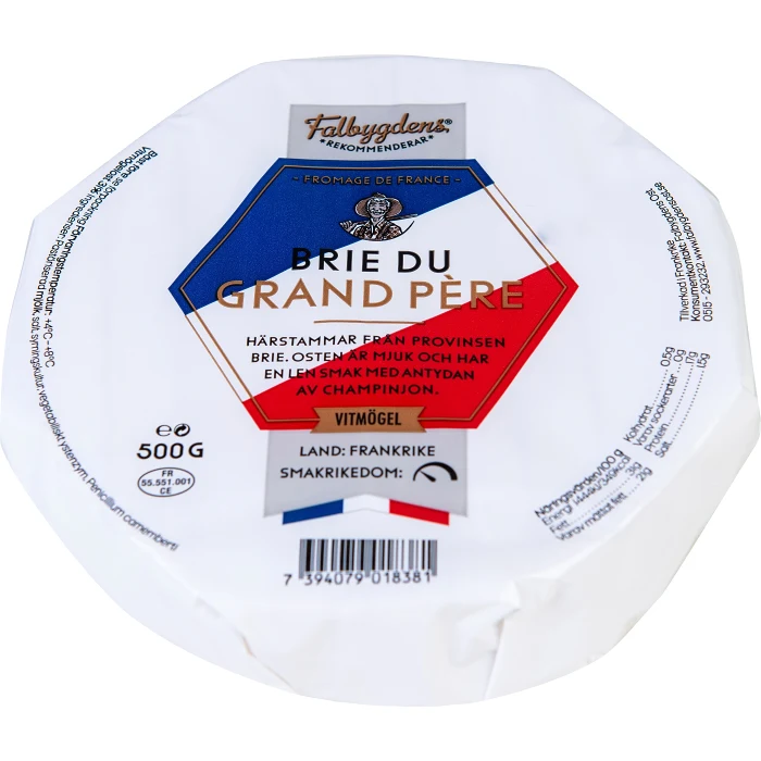 Brie du Grand père 500g Falbygdens rekommenderar