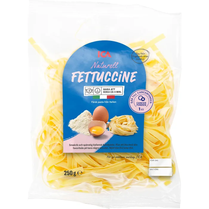 Pasta Fettuccine Färsk 250g ICA