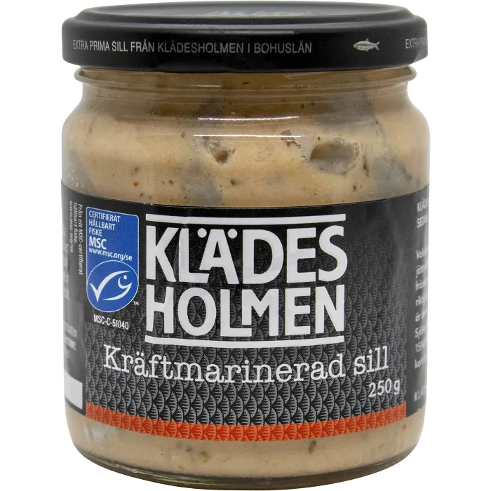 Kräftmarinerad Sill 250g Klädesholmen