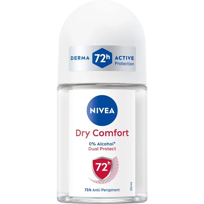 Deodorant Dry Comfort Roll On Mini 25ml Nivea